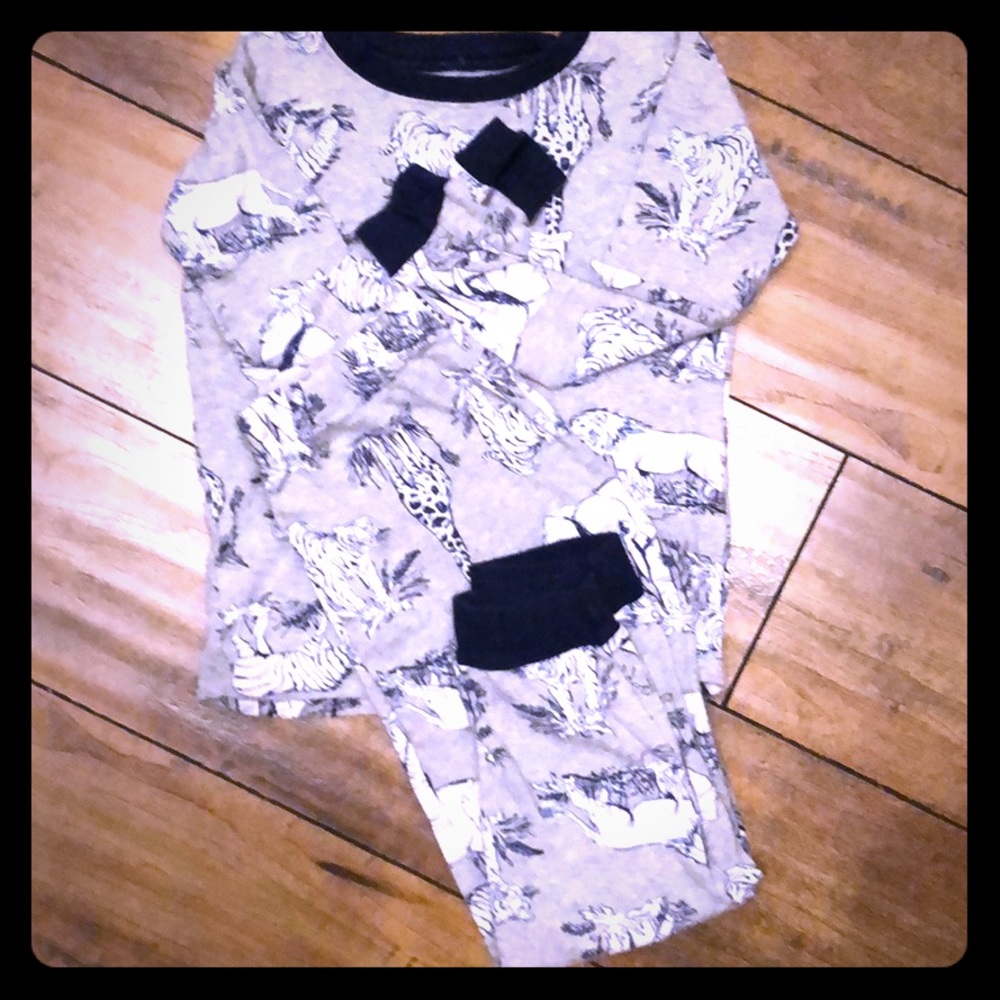 2pc Boys Africa Animals pjs